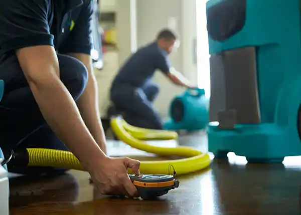 water damage restoration service Aguilita